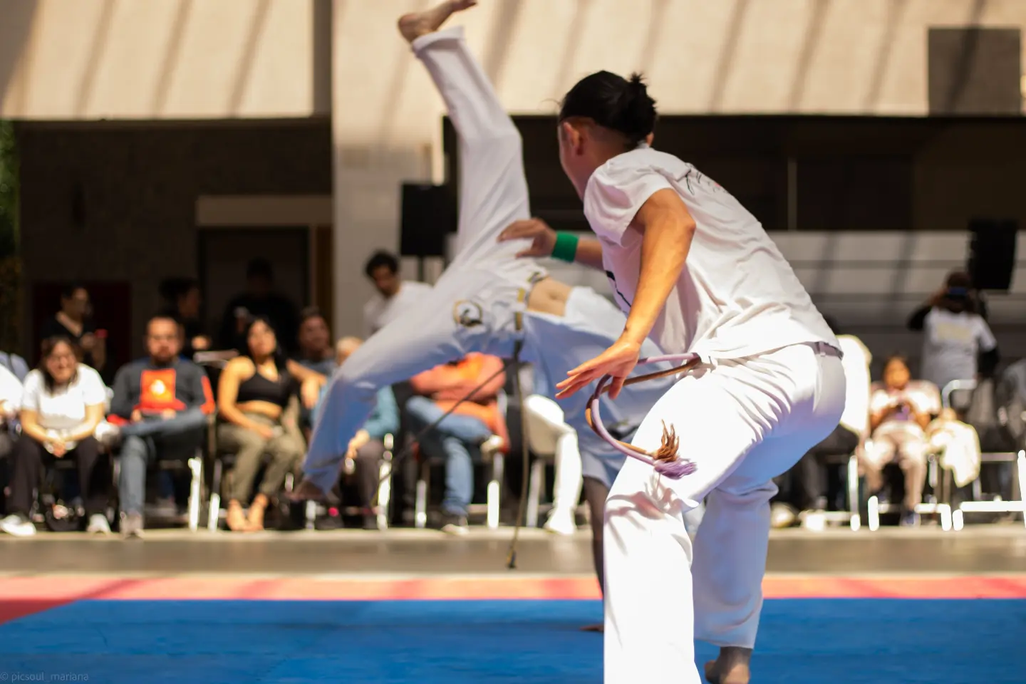 Registro do Campeonato Nacional divulgado pela Federação Mexicana de Capoeira